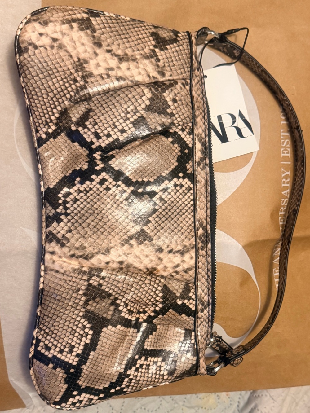 Snakeskin Pattern Women's Bag